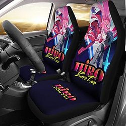 Hiro Zero Two Seat Covers Anime Girl Seat Covers Ci0715 SC2712