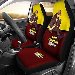 Yuji Itadori style Car Seat Covers Fan Art Jujutsu KaiSen Anime Seat Covers Fan Gift Ci0712 SC2712