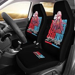 Zero Two Sexy Anime Girl Car Seat Covers For Fans Ci0719 SC2712