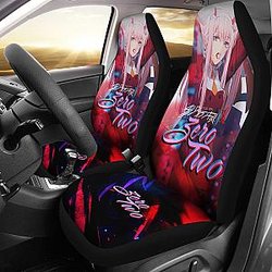 Zero Two Sexy Anime Girl Car Seat Covers For Fans Ci0717 SC2712