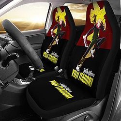 Yuji Itadori Car Seat Covers Fan Jujutsu KaiSen Anime Otaku Seat Covers Ci0709 SC2712