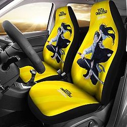 Yuta Okkotsu Yellow Pattern Car Seat Covers Jujutsu Kaisen Anime Seat Covers Ci70803 SC2712