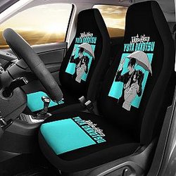 Yuta Okkotsu Couple Dark Pattern Car Seat Covers Jujutsu Kaisen Anime Seat Covers Ci70805 SC2712