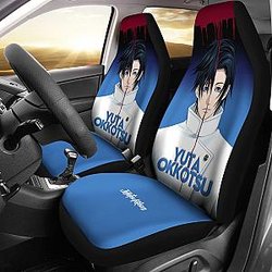 Yuta Okkotsu Style  Blue Jujutsu KaiSen Anime Seat Covers Ci0607 SC2712