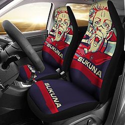 Sukuna Monter Anime Fan Car Seat Covers Fan Art Jujutsu KaiSen Anime Seat Covers Ci0307 SC2712