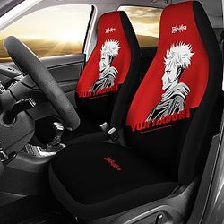 Yuji Itadori Seat Covers Fan Art Jujutsu KaiSen Anime Car Seat Covers Fan Gift Ci0631 SC2712