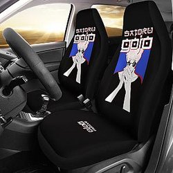 Satoru Gojo EDM Jujutsu KaiSen Car Seat Covers Anime Seat Covers Ci0625 SC2712