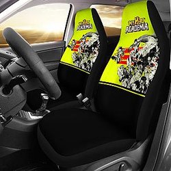 Denki Kaminari Combat My Hero Academia Car Seat Covers Anime Seat Covers Ci0619 SC2712