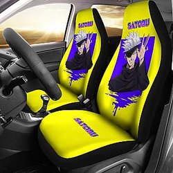 Satoru Gojo Yellow Sunset Jujutsu KaiSen Car Seat Covers Anime Seat Covers Fan Gift Ci0621 SC2712