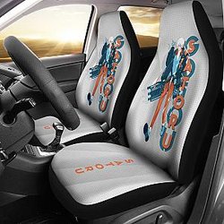 Satoru Gojo Jujutsu KaiSen Car Seat Covers Anime Seat Covers Gray Color Ci0622 SC2712