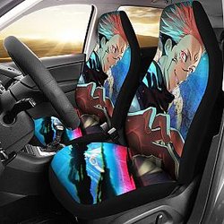 Yuji Itadori Car Seat Covers Jujutsu KaiSen Anime Seat Covers Fan Gift Ci0607 SC2712