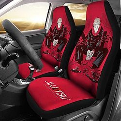 Juji Itadori Car Seat Covers Jujutsu KaiSen Anime Covers Ci0609 SC2712