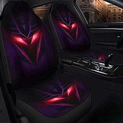 Decepticons Night Logo Seat Covers 101719 Universal Fit SC2712