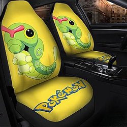 Pokemon Caterpie Seat Covers Amazing Best Gift Ideas 2020 Universal Fit 090505 SC2712