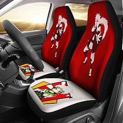 Naruto Car Seat Covers Chibi Jiraiya Silhouette Seat Covers 02 SC2712