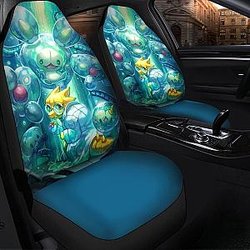 Pokemon X Undertale Alphys And Reuniclus Seat Covers Amazing Best Gift Ideas 2020 Universal Fit 090505 SC2712