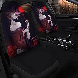 Red Lullaby Seat Covers Amazing Best Gift Ideas 2020 Universal Fit 090505 SC2712