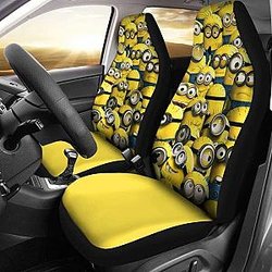 Minion Car Seat Covers Universal Fit 051312 SC2712