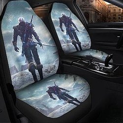 Geralt Of Rivia The Witcher Movie 1 Seat Covers Amazing Best Gift Ideas 2020 Universal Fit 090505 SC2712