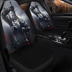 Geralt Of Rivia The Witcher Seat Covers Amazing Best Gift Ideas 2020 Universal Fit 090505 SC2712