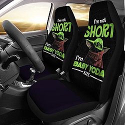 I Am Baby Yoda Size Car Seat Covers Amazing Best Gift Ideas 2020 Universal Fit 090505 SC2712