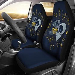 Wall-E Love Cute 2020 Seat Covers Amazing Best Gift Ideas 2020 Universal Fit 090505 SC2712