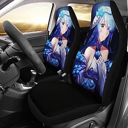 Isera Anime Girl Seat Covers Amazing Best Gift Ideas 2020 Universal Fit 090505 SC2712