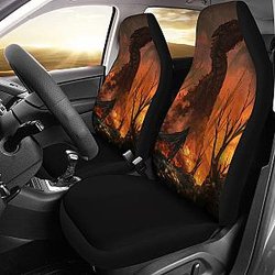 Red Dragon The Witcher Seat Covers Amazing Best Gift Ideas 2020 Universal Fit 090505 SC2712