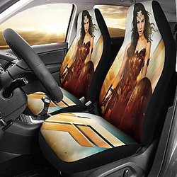 Wonder Woman Symbol 2020 Seat Covers Amazing Best Gift Ideas 2020 Universal Fit 090505 SC2712