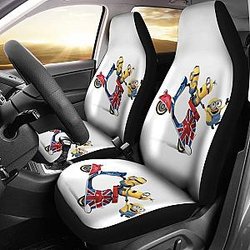 Minion Motobike 2020 Seat Covers Amazing Best Gift Ideas 2020 Universal Fit 090505 SC2712