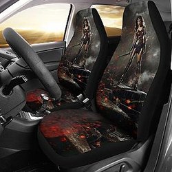 Wonder Woman Gal Gadot Seat Covers Amazing Best Gift Ideas 2020 Universal Fit 090505 SC2712