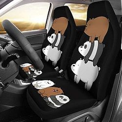 We Bare Bears Car Seat Covers Universal Fit 051012 SC2712