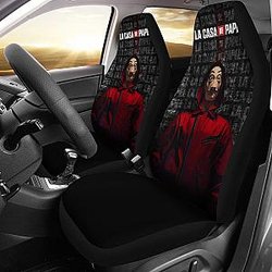 La Casa De Papel Money Heist Seat Covers Amazing Best Gift Ideas 2020 Universal Fit 090505 SC2712