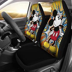 Mickey Poster Seat Covers Amazing Best Gift Ideas 2020 Universal Fit 090505 SC2712