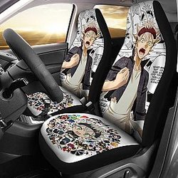 Black Clover Car Seat Covers Asta Black Clover Car Accessories Fan Gift Ci122201 SC2712