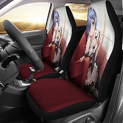 Ram &amp; Rem Rezero Anime Seat Covers Amazing Best Gift Ideas 2020 Universal Fit 090505 SC2712