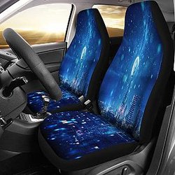 Anime Night Landscape Seat Covers 1 Amazing Best Gift Ideas 2020 Universal Fit 090505 SC2712