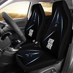 Star Trek Logo Seat Covers Amazing Best Gift Ideas 2020 Universal Fit 090505 SC2712