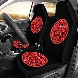 Fullmetal Alchemist Symbol Seat Covers Amazing Best Gift Ideas 2020 Universal Fit 090505 SC2712