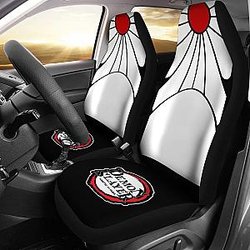 Hanafuda Tanjiro Hero Demon Slayer Car Seat Covers Manga Mixed Anime Universal Fit 194801 SC2712