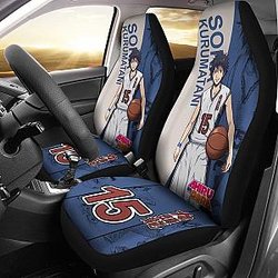 Sora Kurumatani Characters Ahiru No Sora Car Seat Covers Anime Universal Fit 194801 SC2712