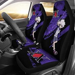 Killua Zoldyck Characters Hunter X Hunter Car Seat Covers Anime Gift For Fan Universal Fit 194801 SC2712