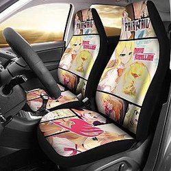 Fairy Tail Mavis Vermillion Car Seat Covers Anime Gift For Fan Universal Fit 194801 SC2712