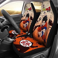 Son Gohan Dragon Ball Z Car Seat Covers Manga Mixed Anime Universal Fit 194801 SC2712