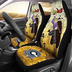 Trunks Saiyan Dragon Ball Z Car Seat Covers Manga Mixed Anime Cool Universal Fit 194801 SC2712