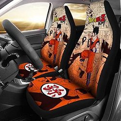 Son Gohan Dragon Ball Z Car Seat Covers Manga Mixed Anime Great Universal Fit 194801 SC2712