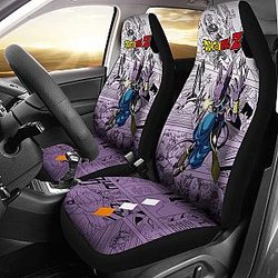 Beerus Dragon Ball Z Car Seat Covers Manga Mixed Anime Cool Universal Fit 194801 SC2712