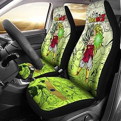 Broly Dragon Ball Z Car Seat Covers Manga Mixed Anime Universal Fit 194801 SC2712