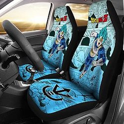 Vegeta Blue Characters Dragon Ball Z Car Seat Covers Manga Mixed Anime Universal Fit 194801 SC2712