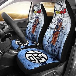 Goku Ultra Dragon Ball Z Car Seat Covers Manga Mixed Anime Great Universal Fit 194801 SC2712